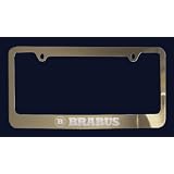 Brarus License Plate Frame (Zinc Metal) 
