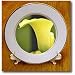 Beautiful Yellow Calla Lily Flower- Spring Floral Photography - 8 Inch Porcelain Plate