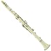 Mendini MCT-W+SD+PB White ABS B Flat Clarinet with Case, Stand, Pocketbook, Mouthpiece, 10 Reeds and More image 7