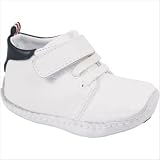 Baby Deer 5902 Trainers Hi-Top in White and Navy Size: 3