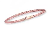 14K Rose Gold Bangle Bracelet - 7.25