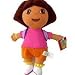 Dora the Explorer Large 15" Plush Doll Wearing Mr. Purple Backpack