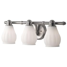 Checkolite 9643-71 Price Pfister Treviso Collection 3-Light Vanity, Brush Nickel by Checkolite