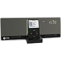 Macally Flat-Panel Stereo System with AM/FM, Alarm Clock, and iPod Dock (Black)