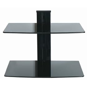 Designer Habitat - 2 x �tag�res flottantes pour lecteur DVD/Enceintes Support mural �tag�res pour TV LCD/PLASMA
