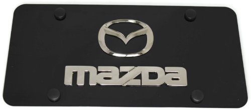 Mazda Chrome Stainless Steel License Plate Frame