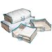 Closet Complete 67704 Storage For Dummies Set of 4 Under-the-Bed Breathable Fabric Storage Bags