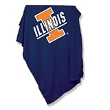 Illinois Fighting Illini Sweatshirt Blankets - Heavyweight