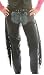 Fringe & Braided Leather Chap
