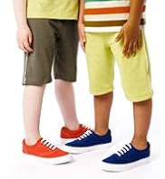 2 Pack Pure Cotton Drawstring Shorts with Stay New™