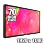 70IN Pro LCD 1920X1080 1500:1 700DXN HDmi with Magicinfo Taa 3YR