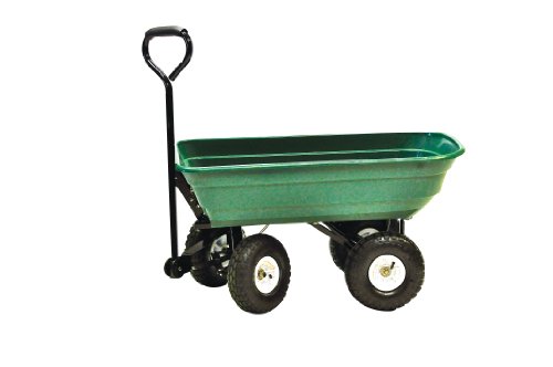 Precision LC2000 Capacity Mighty Garden Yard Cart, 600-Pound