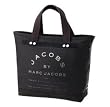 Marc By Marc Jacobs Small Canvas Jacobs Tote Gunmetal Black