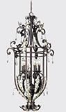 9LT 2TIER COGNAC FOYER