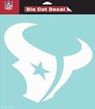 Houston Texans NFL Die Cut Decal 8" X 8" White