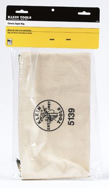 Klein 5139 12-1/2-Inch Canvas Zipper Bag