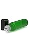 6 Pack - Empty Roll on Glass Bottles [Stainless Steel Roller] 10ml Refillable Color Roll On for Fragrance Essential Oil - Metal Chrome Roller Ball - 10 ml 1/3 oz - Green Color