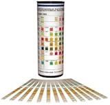 Germaine Labs 10 Parameter Aimsrip Urine Test Strips for Visual and Analyzer Readings for Blood, Glucose, Etc.