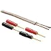 14-GAUGE Spooled Speaker Wire with Mini Pins