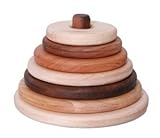 Camden Rose Hardwood Circle Stackers Toddler Toy
