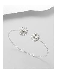 Cuff Bracelet In 92.5 Sterling Silver