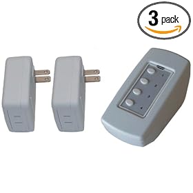 Simply Automated DKIT-02 Pre-Configured Lamp Plug-In Starter Kit, White, 3 Pack