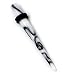 ear stretchers | uv marble expanders | 2mm gauge | acrylic - white