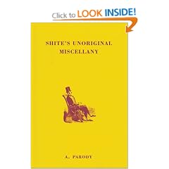 Shite's Unoriginal Miscellany