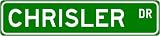 31%2BRr%2BdNiLL. SL160  CHRISLER Street Sign ~ Personalized Family Lastname Sign ~ Gameroom, Basement, Garage Sign Novelty** METAL ALUMINUM