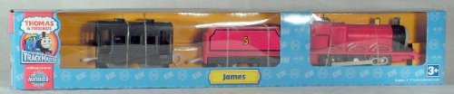 Thomas & Friends Trackmaster James and 2 Cars