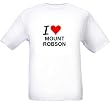 I LOVE MOUNT ROBSON - Mountain-series - White T-shirt