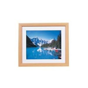 【クリックで詳細表示】キング木製額 リゾート ワイド四切 ナチュラル 3400m