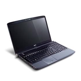 Acer Aspire 6930-6455 Laptop (Intel Core 2 Duo Processor T5800 (2MB L2 cache, 2.0GHz, 800MHz FSB); 4GB RAM; 250GB hard drive; integrated Super-Multi drive)
