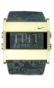 Nike Oregon Series Square Digital Leather Camo Watch - Black/Spin - WA0052-090