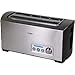 Haier TST240SS Stainless-Steel Long-Slot 4-Slice Digital Toaster