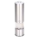 MIU France Stainless Steel Battery Operated Electric Salt Mill with Light