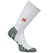 Vitalsox Tennis, Gym Sports VT0810T Italian Classic Odor Resistant Silver Drystat Compression Crew Socks