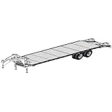 Tandem Dual Axle Trailer Blueprints
