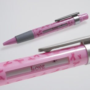 Pink Ribbon Message Pen