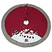 Alabama Crimson Tide 48 inch Christmas Tree Skirt