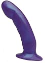 Tantus Acute Dildo, Midnight Purple