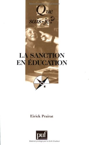 La sanction en éducation