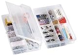 Art Bin Quick Flip Storage Box 9.25x6x2.5 Translucent