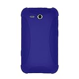 Amzer AMZ90773 Silicone Skin Jelly Case for HTC Freestyle - Blue - 1 Pack - ....