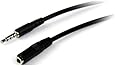 StarTech.com MUHSMF1M 1m 4 Position TRRS Headset Extension Cable