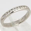 14K White Gold Diamond Estate Ring