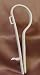 Package of 12 Clips White Plastic Pew Clips for Pew Bows