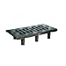 Rubbermaid 4491 2000 lbs Mass Capacity, 59.9" Length x 30-1/4" Width x 12-1/2" Height, Black Dunnage Rack
