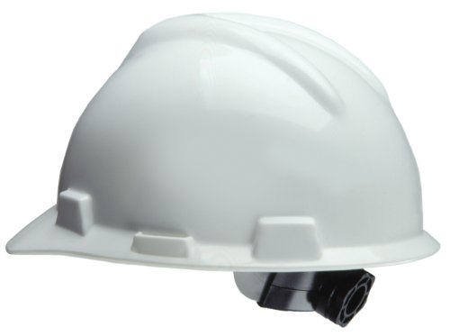 MSA Safety Works 818064 Ratchet Hard Hat, White Preview