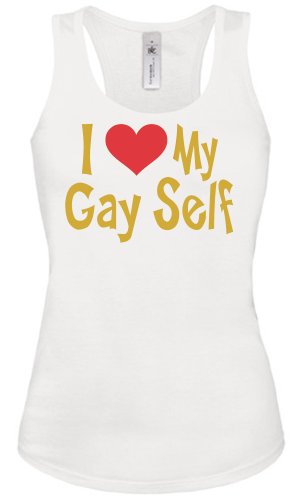 I LOVE My Gay Self 333(TT-F-GOLD) Gr. M